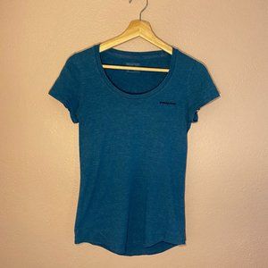 Teal Patagonia Women's Cut T-Shirt